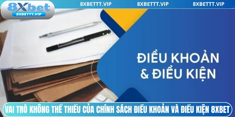 Điều Khoản Và Điều Kiện 8XBET - Nền Tảng Sân Chơi Minh Bạch 1 Vai trò không thể thiếu của chính sách điều khoản và điều kiện 8xbet
