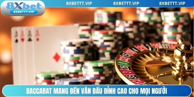 Live Casino 8XBET - Bàn Cược Chân Thực, Nâng Tầm Trải Nghiệm 4 Baccarat 8xbet với ván cược đỉnh cao, cơ hội thắng lớn